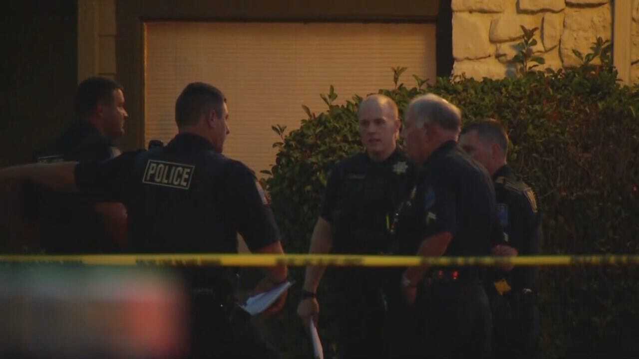 WEB EXTRA: Video From Shooting Scene At Tulsa's Polo Club Apartments