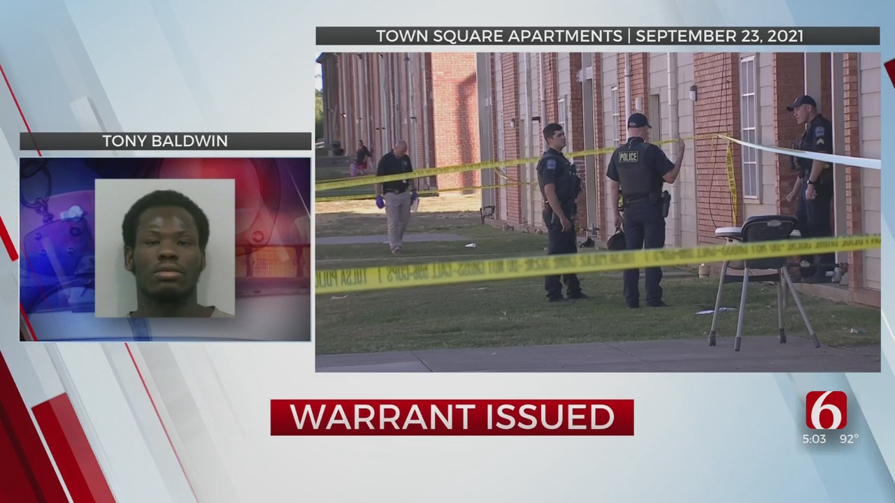 Warrant Issued For Tulsa Man Accused Of Murder At Town Square Apartments