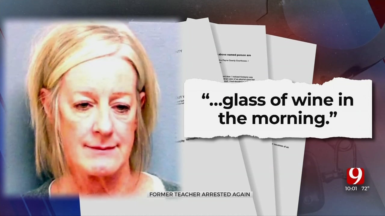 Former Payne County Teacher Charged With Being Drunk On The Job, Now Accused Of Being Drunk In Court