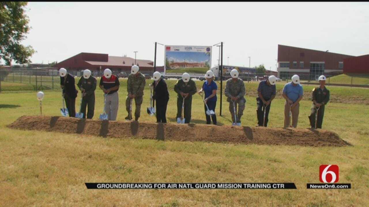 Construction Begins On Tulsa Air National Guard Training Center
