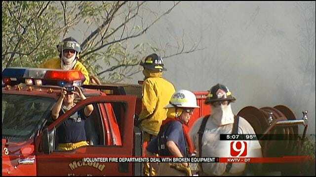 Recent Rash Of Wildfires Taking Toll On Volunteer Firefighter Equipment