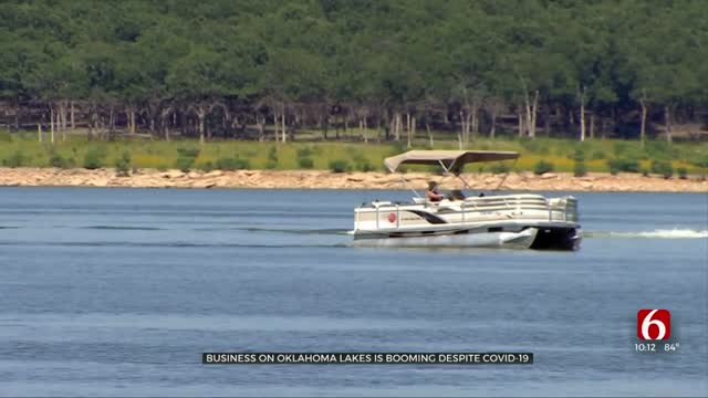 Businesses On Oklahoma Lakes Booming Despite Pandemic