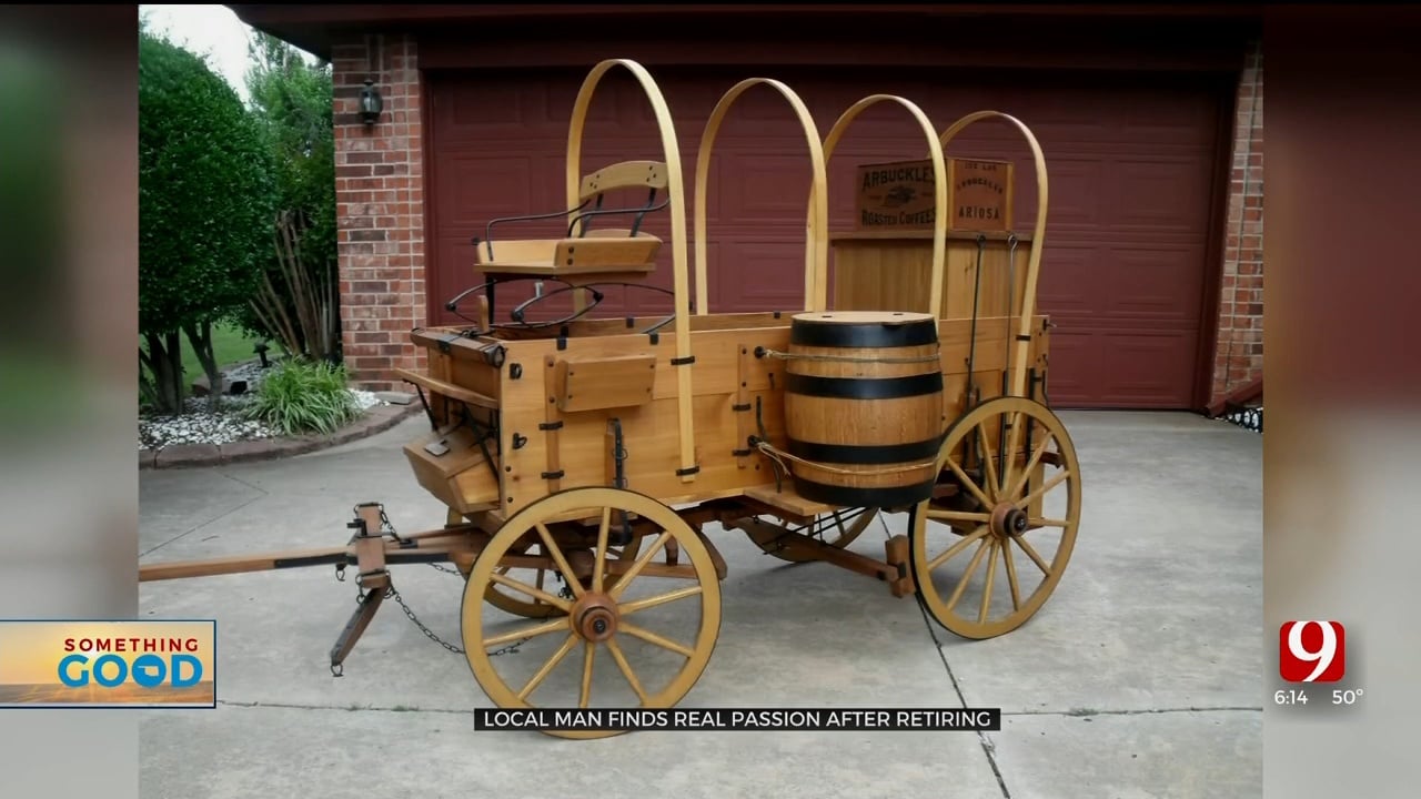 Local Man Builds Half Scale Version Of Chuck Wagon