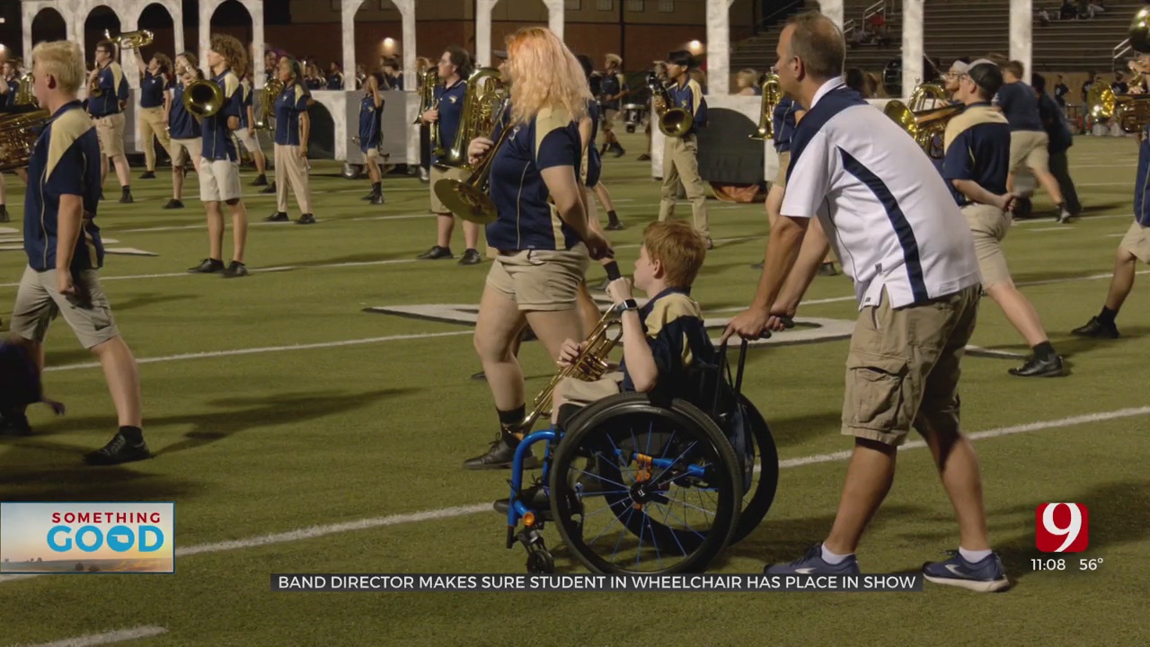 Band Director Makes Sure Student With Wheelchair Has Place In Show
