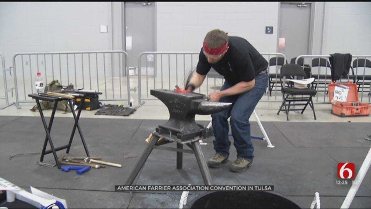 Farriers From Around The World Meet In Tulsa To Master Trade