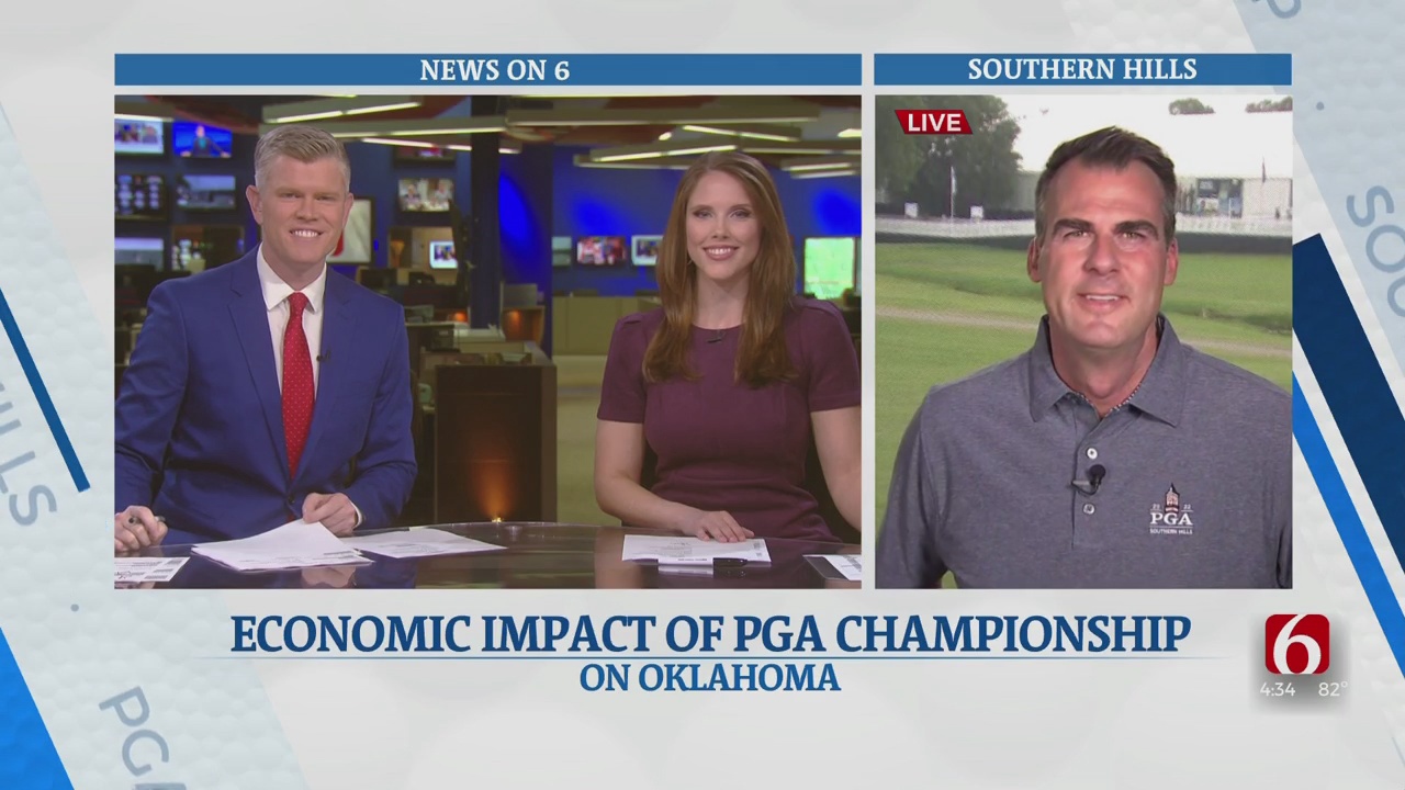 Governor Stitt Highlights Economic Impact Of PGA Championship In Oklahoma