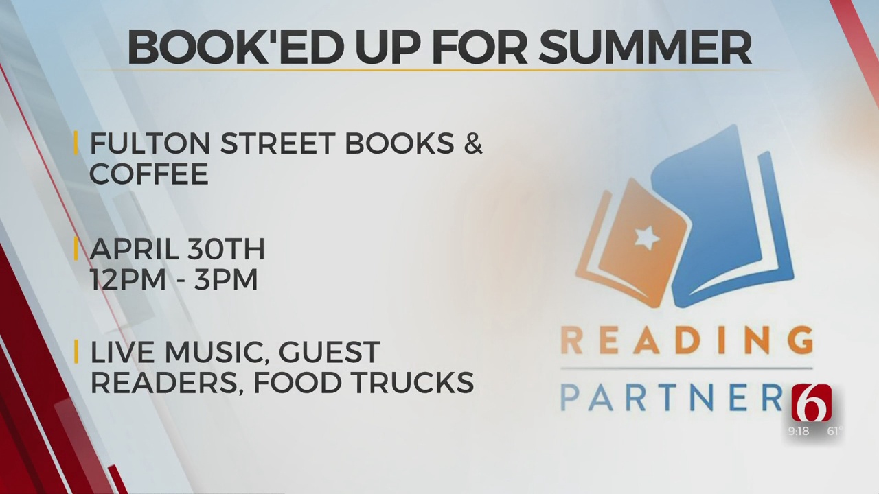 Watch: Reading Partners Prepares For 2nd Annual 'Booked Up For Summer' Celebration