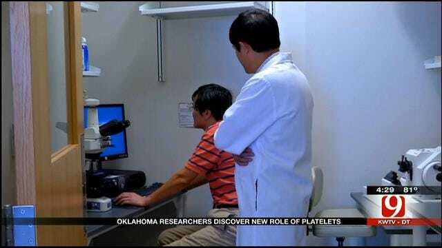 Medical Minute: OK Researchers Discover New Role Of Platelets