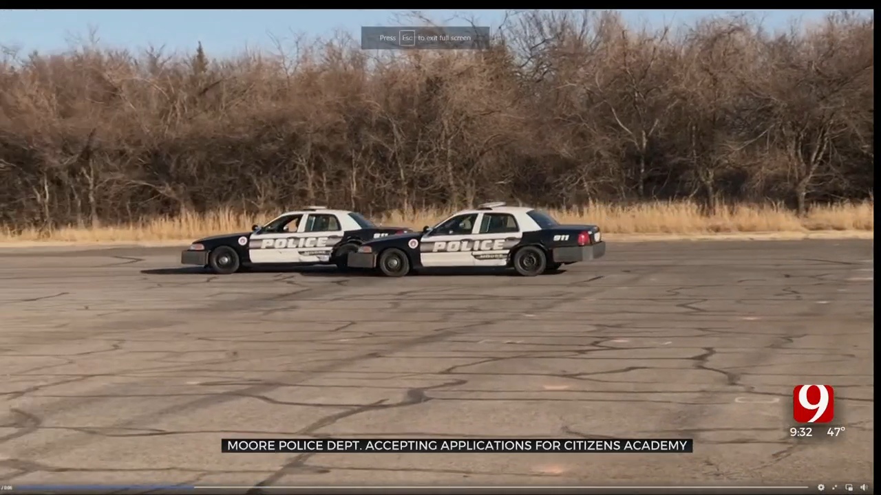 Moore Police Offer Residents Chance To Train As Officers