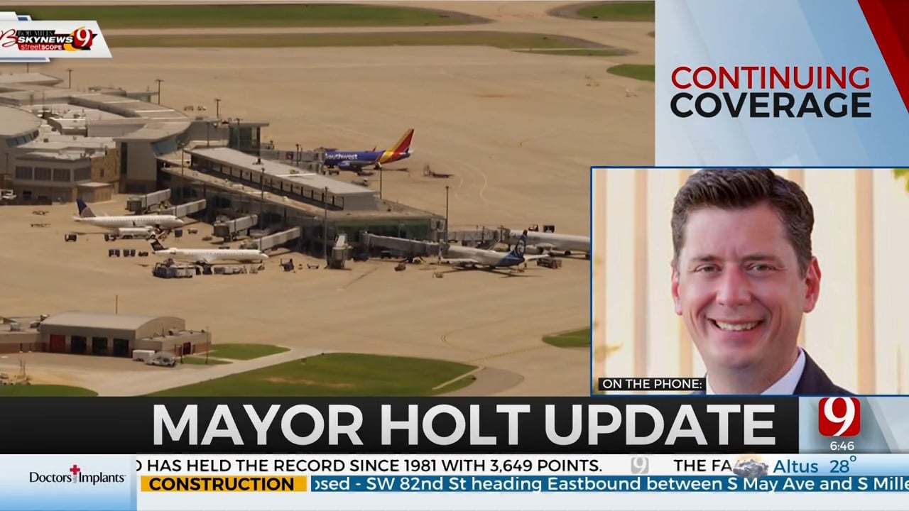 Mayor David Holt On Dr. Sean McDaniel's Resignation And International Flights Out Of OKC