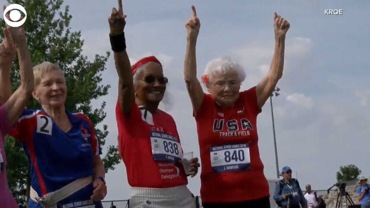WATCH: 103-Year-Old Woman Breaks Running Record