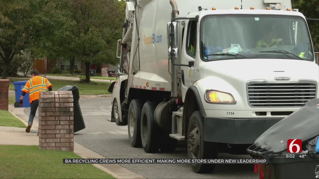 BA Recycling Crews More Efficient, Making More Stops Under New Leadership