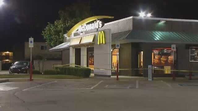 WEB EXTRA: Video From Scene Of Tulsa McDonalds Armed Robbery