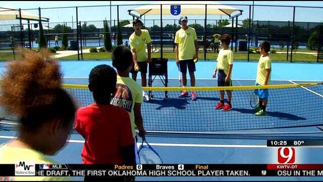 VIDEO: A Special Tennis Camp For Special Kids