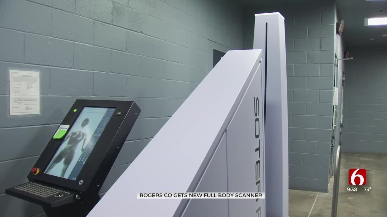 'Immediate Success': Rogers County Jail Utilizes New Full Body Scanner To Keep Out Contraband