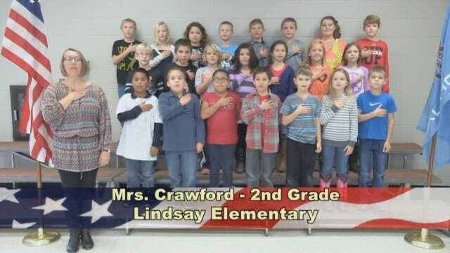 Mrs. Crawford's 2nd Grade class at Lindsay Elementary School
