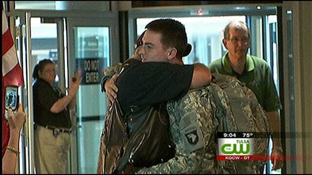Green Country Heroes Welcomed Home From Afghanistan