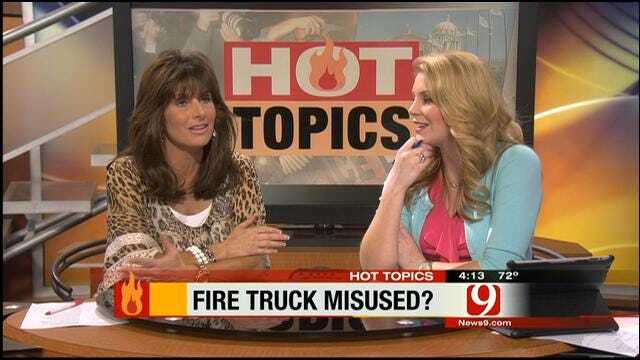 Hot Topics: Teens Take Fire Truck To Prom