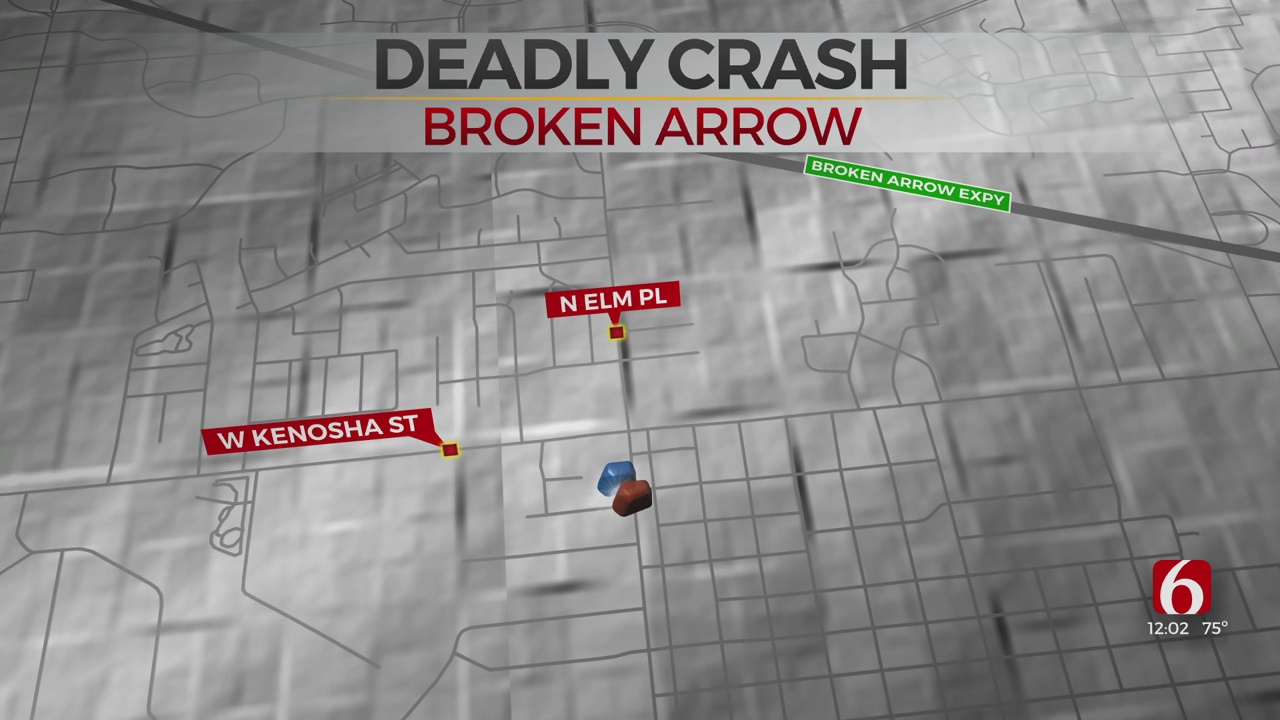 Police Identify Man Killed In Crash At Broken Arrow Intersection
