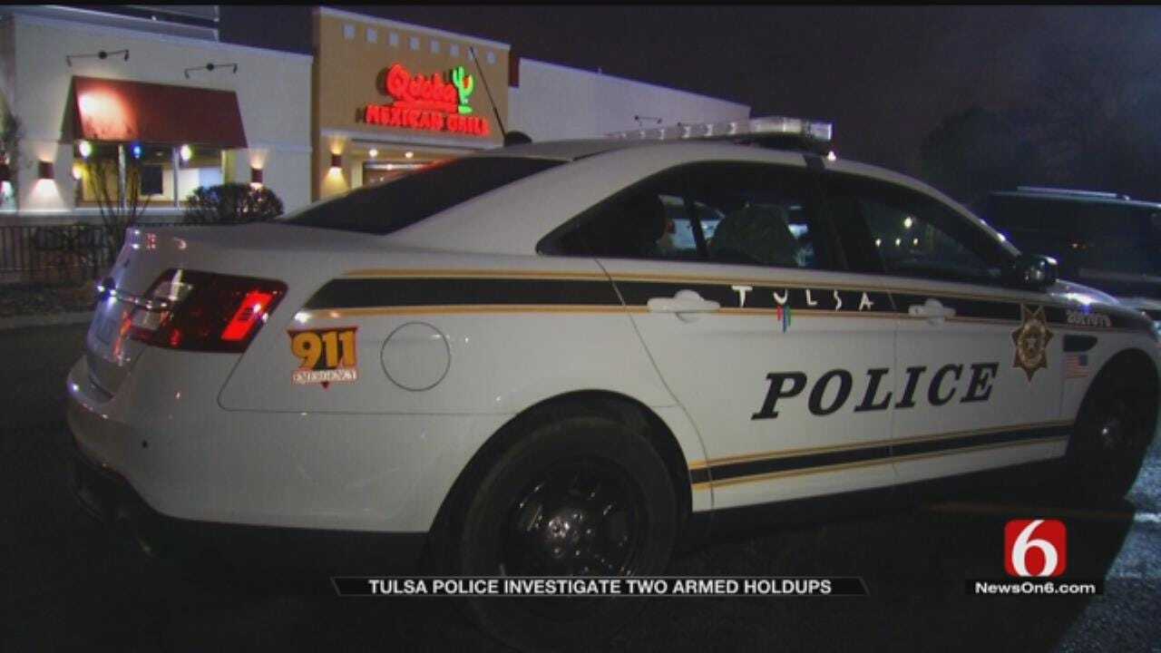 TPD Searches For Armed Robbery Suspects