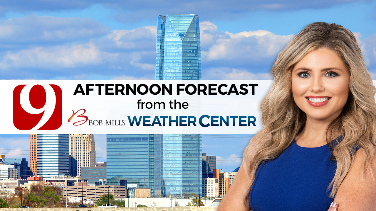 Cassie's Monday Afternoon Forecast