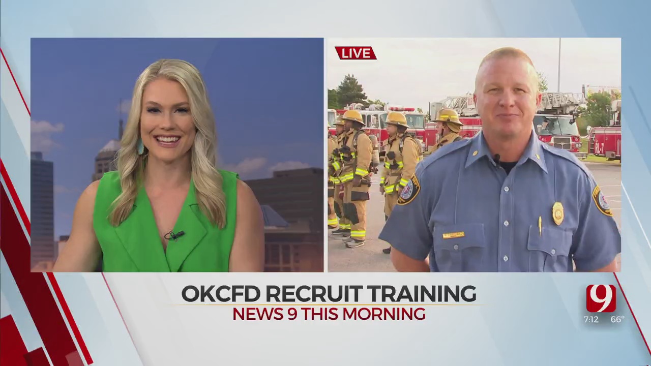 OKC Fire Recruits Begin 24 Hour Training Day