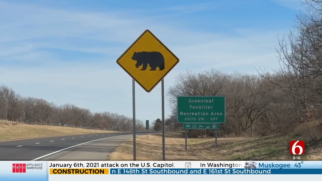 Bear Crossing Signs Installed In Sequoyah County
