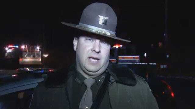WEB EXTRA: Oklahoma Highway Patrol Trooper Leonard McMillan Talks About Fatal Crash