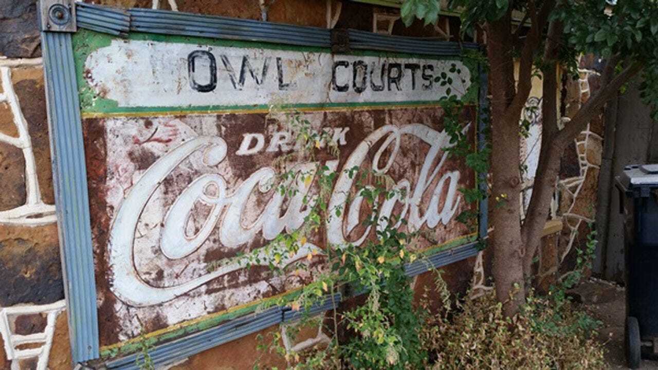 Unique Sign Stolen From Historic OKC Property