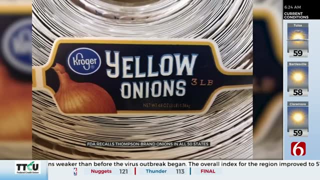 Multiple Onions Recalled Due To Salmonella Outbreak