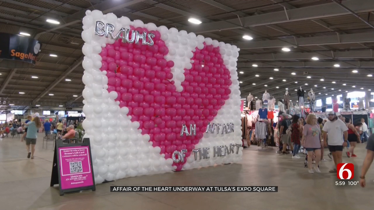 'Affair Of The Heart' Underway At Tulsa's Expo Square