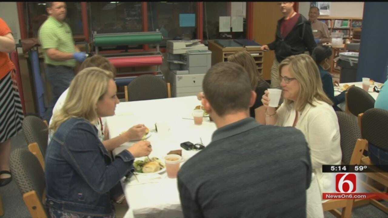 Tulsa Church Serves Lunch For Teacher Appreciation Week