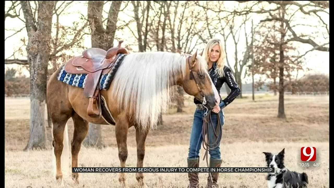Woman Recovers From Serious Injury To Compete In Horse Championship