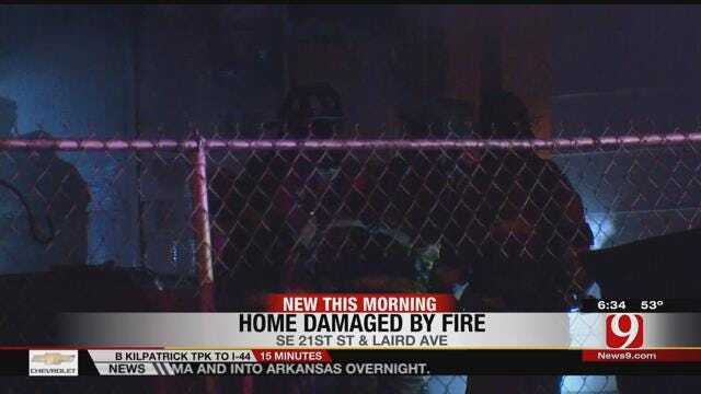 Authorities: Storms To Blame For Two House Fires In OKC Metro