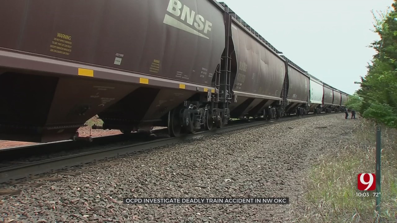 Man Killed In NW OKC Train Accident, Police Investigating