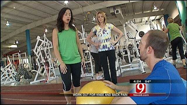 Working Out With Christina And Lauren: Back Pain Sufferers