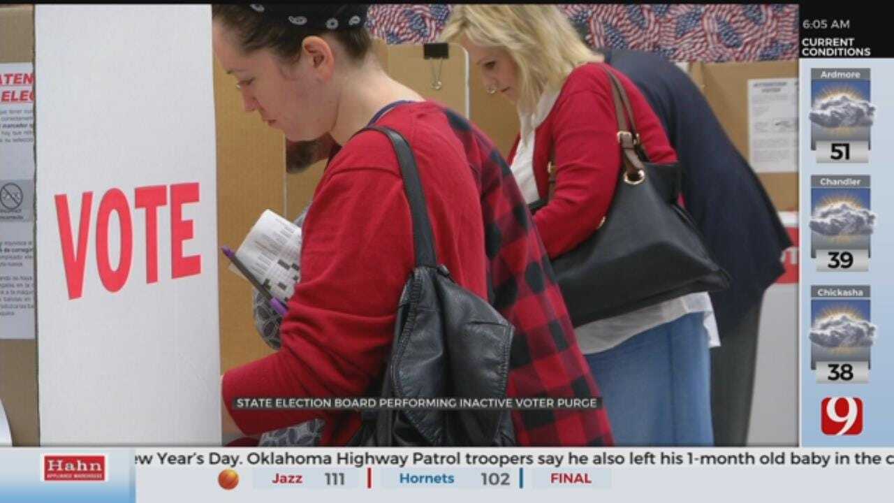 State Election Board Performing Inactive Voter Purge