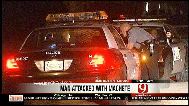 OKC Police Search For Suspect Armed With Machete