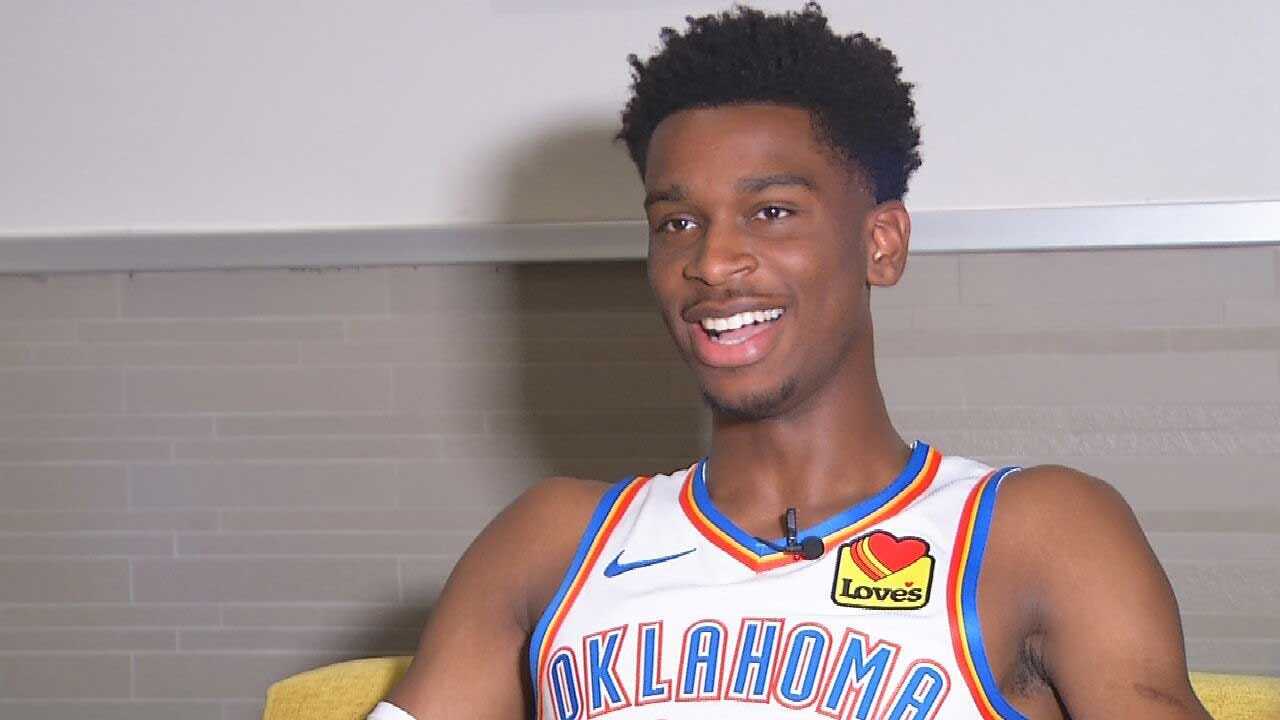 WATCH: Dean One-On-One With OKC Thunder Point Guard Shai Gilgeous-Alexander