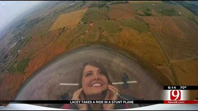 News 9's Lacey Swope Takes A Wild Ride At Air Show