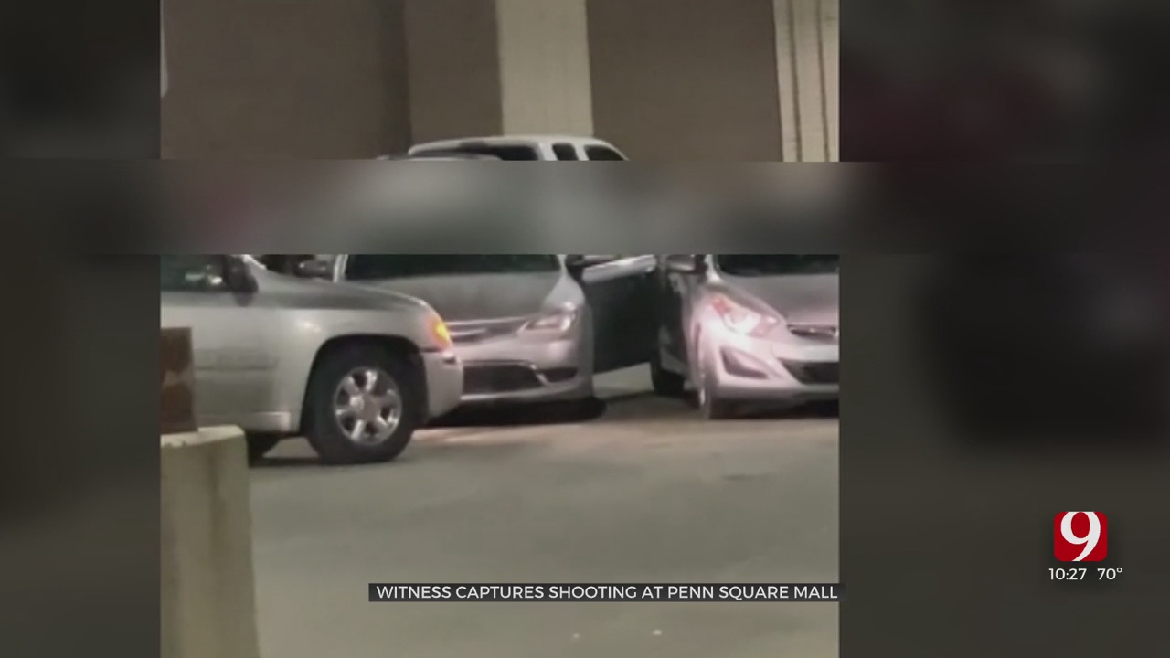Witness Captures Video Of Parking Garage Shooting At Penn Square Mall