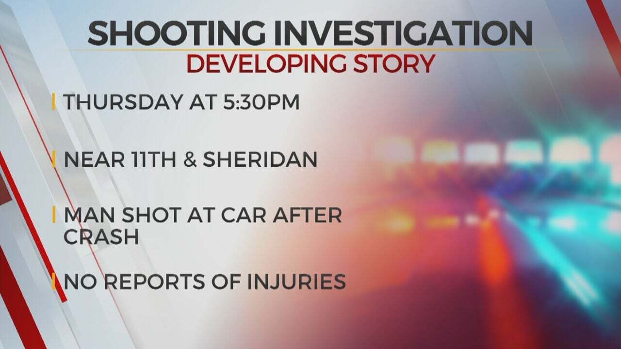 Tulsa Police Investigate Shooting Near 11th, Sheridan 