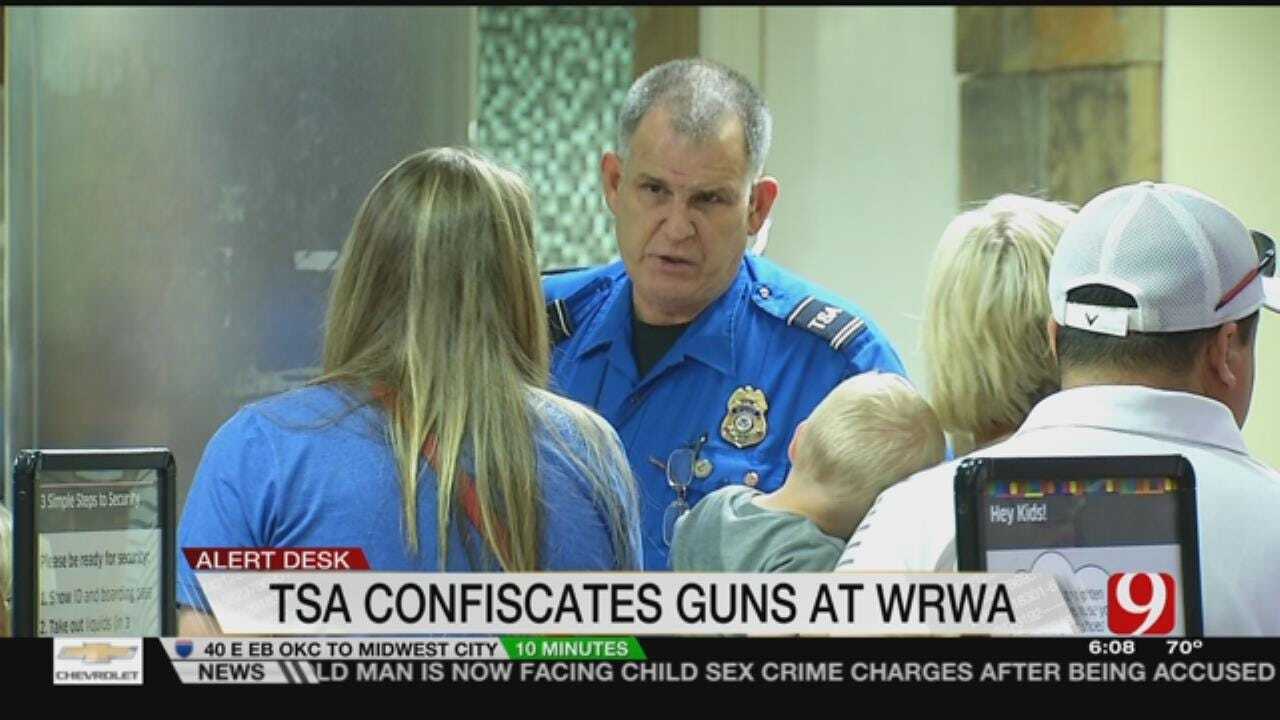 Will Rogers TSA Finding More Guns In Carry-Ons
