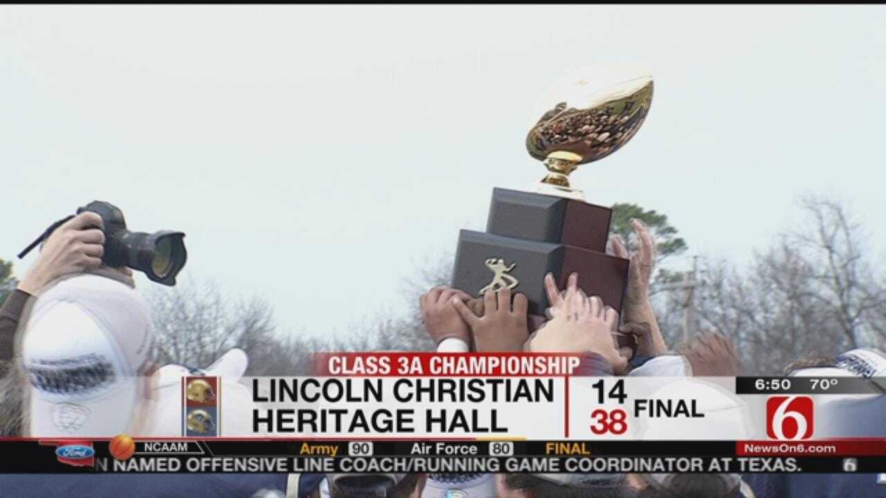 2-Peat: Heritage Hall Prevails Over Lincoln Christian In 3A State Championship
