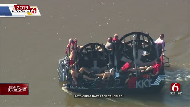 Tulsa's Great Raft Race Canceled For 2020 Due To COVID-19 Pandemic