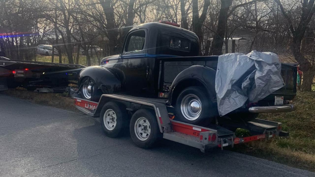 Stolen Classic Truck Found By Tulsa Co. Deputies