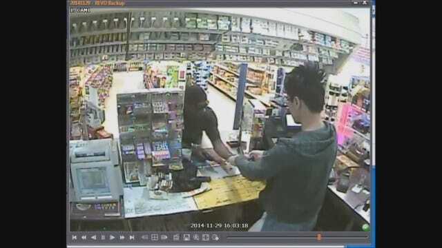 CAUGHT ON CAMERA: Armed Robbery Of Convenience Store