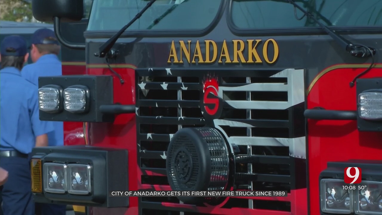 Anadarko Adds New State-Of-The-Art Fire Truck In Renewed Commitment To Public Safety