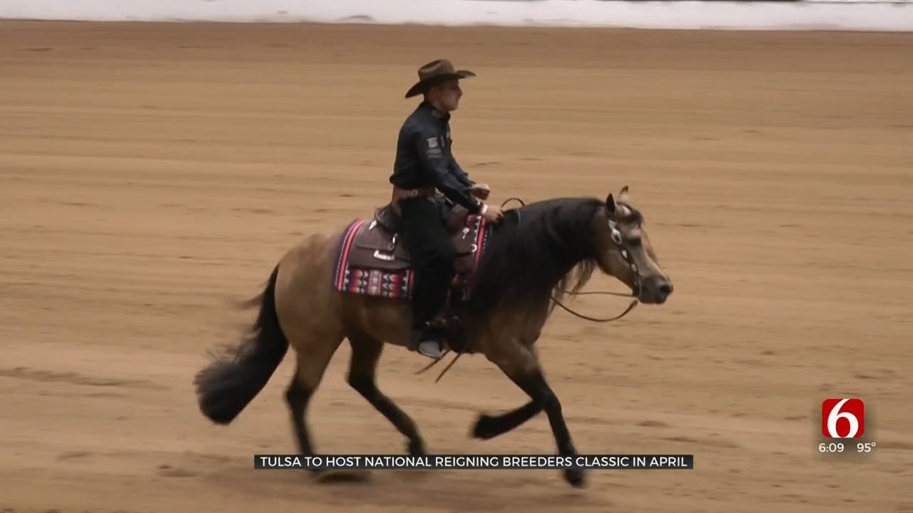 Tulsa To Host National Reining Breeders Classic Horse Show In April