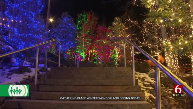 Tulsa's Gathering Place Kicks Off Annual Winter Wonderland Festival With COVID-19 Precautions